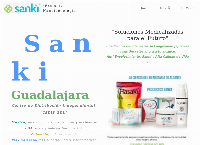 Sitio web de Sanki Guadalajara de Sanki Global, Corporativo Practsa Corp