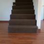 Alfombra en escalera