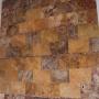 Travertino Rojo 40x60 quemado con Acido