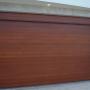 Porton en color madera