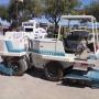 Restregadora Tennant 550 Hombre a bordo a gas LP