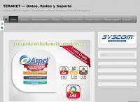 Sitio web de Teranet Datos-Redes-Soporte