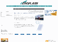 Sitio web de Aeroflash