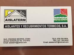 Aislantes Y Recubrimientos Térmicos Sa De Cv
