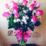 Subido por visitante en 12/02/2017 - 24 rosas en jarron