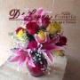 Subido por visitante en 12/02/2017 - rosas y lilies