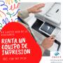 RENTA DE EQUIPOS