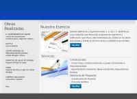 Sitio web de Edifsa Edificacion e Ingenieria Felix, S.a. de C.v