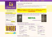 Sitio web de Paper Sell S. A. de C. v