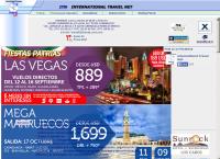 Sitio web de International Travel Net SA de CV