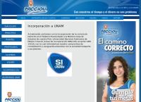 Sitio web de Universidad Paccioli Xalapa