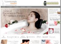 Sitio web de Cosmetología Integral