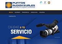 Sitio web de Puntos Audiovisuales S.a. de C.v