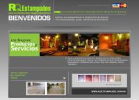 Sitio web de RQ Estampados
