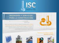 Sitio web de Isc Proyectos Para Construcción