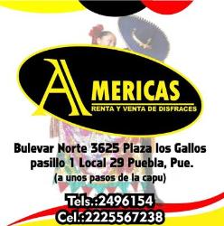 Disfraces en Puebla