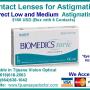 Lentes Toricos para Astigmatismo