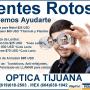 Reparacion de Lentes Optica Tijuana