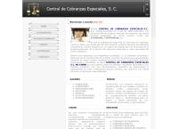 Sitio web de Central de Cobranzas Especiales, S.c.