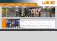 Sitio web de Logistica y Racks de Mexico SA de Cv