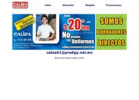 Sitio web de Bordados Caliza