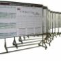 Métricos e Indicadores y estructura de acero inox.