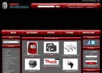 Sitio web de Partes Automotrices