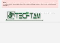 Sitio web de Techtam -Tecnologías Aplicadas Tampico