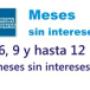 12 Meses sin intereses