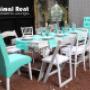 Mesa Estilo Vintage Aqua