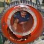 embobinado de motor de 200 hp CA