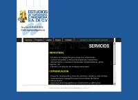 Sitio web de Estudios de Topografia e Ingenieria, S.a. de C.v.