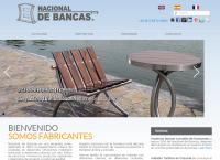 Sitio web de Nacional de Bancas - Mobiliario Urbano