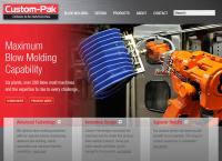 Sitio web de Custom Pak de Mexico S de rl de Cv
