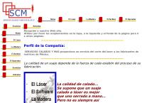 Sitio web de Servicios Calados y Mas  S de  rl de Cv