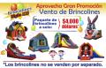 Venta de Brincolin Acuático, Resbaladilla, Pick Up, Bugs, Castillo