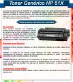 Toner Genérico Globalti HP 51X (Q7551X)