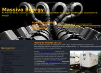 Sitio web de Massivo Energy