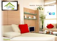 Sitio web de Decoraciones y Persianas Lyne