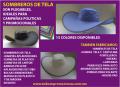 SOMBREROS DE TELA ECOLOGICA