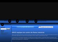 Sitio web de Amce Equipos de Control de Flama Industrial