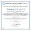 Certificado Proveedor Confiable