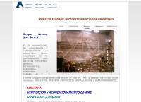 Sitio web de Grupo Arcon, S.A. de C.V.