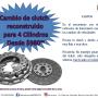 Promo Clutch reconstruido 4 cilindros checa modelos participantes