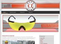 Sitio web de Alfa Line