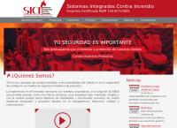 Sitio web de Sistemas Integrados Contra Incendio