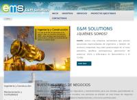 Sitio web de E&m Solutions S.a. de C.v.