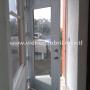 Puerta en aluminio blanco