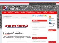 Sitio web de Galvanizadora Rubigal SA de Cv