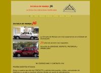 Sitio web de Escuela De Manejo Jg